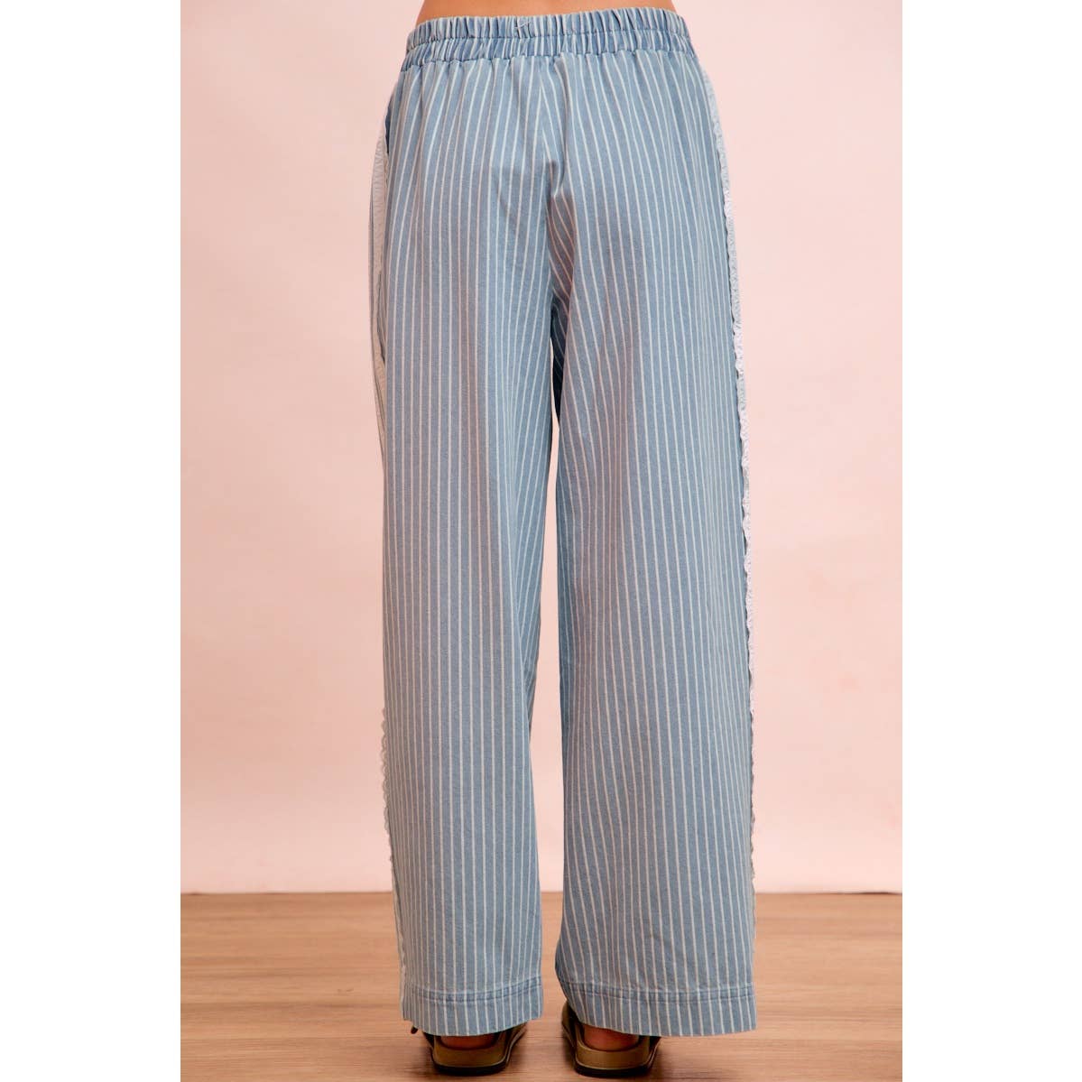 Sweet Betty Striped Lace Pants