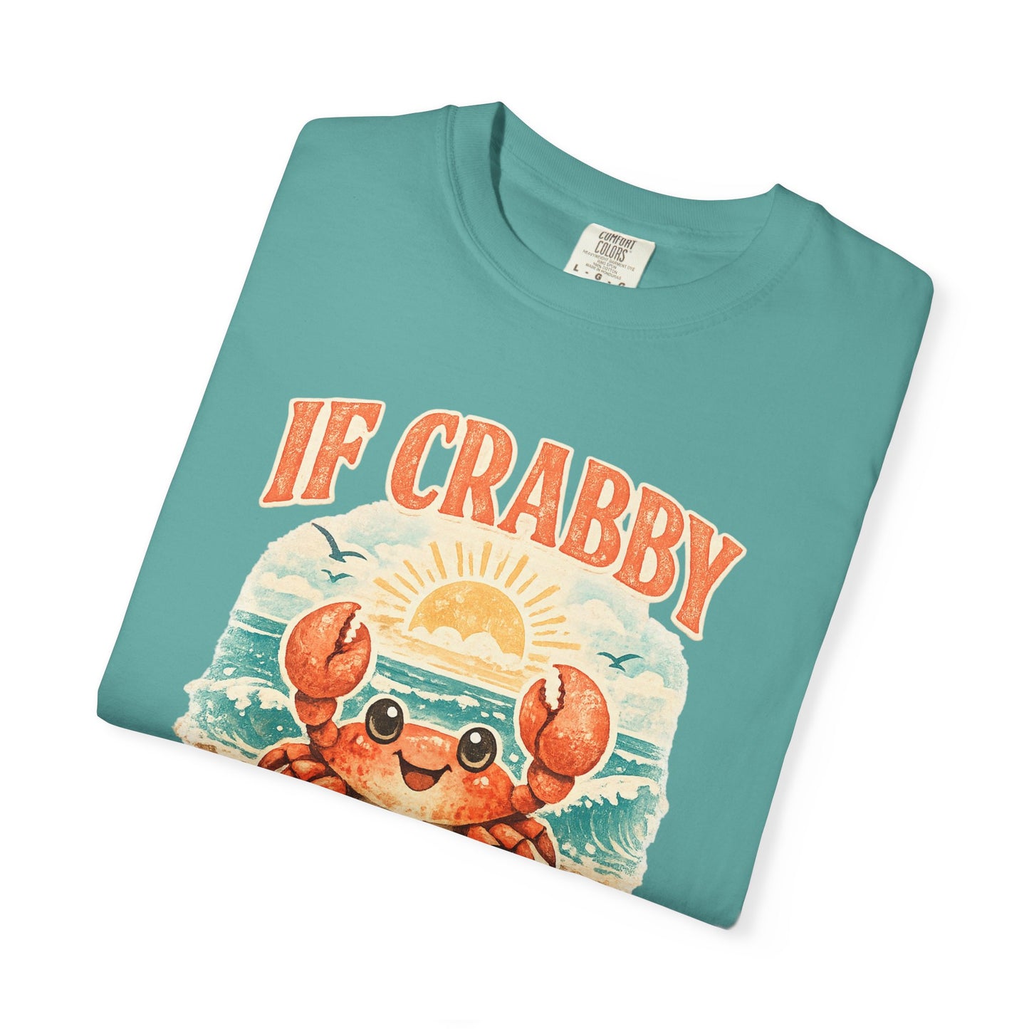 If Crabby Take Me Back to the Beach T-shirt | Cute Crab Beach Sunset Tee